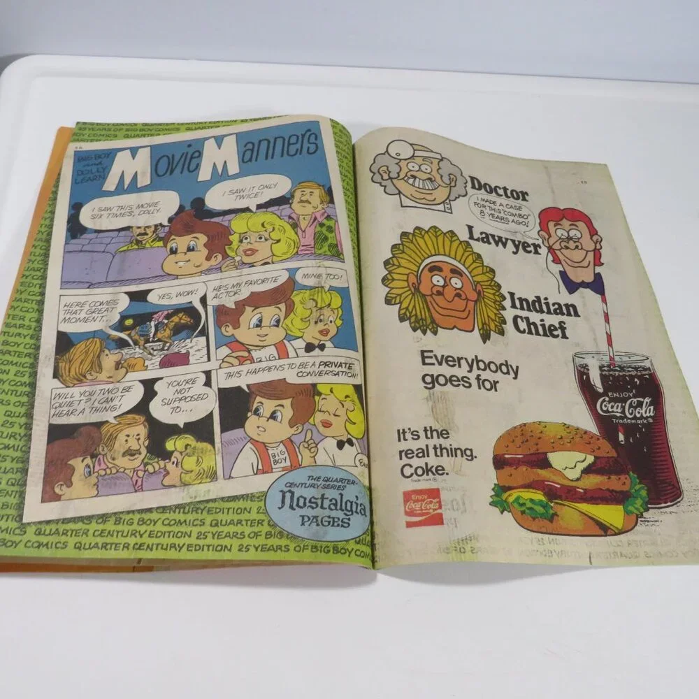 Big Boy 1982 Frischs Comic Book no 307 Adventures of the Big Boy Graphic Novel
